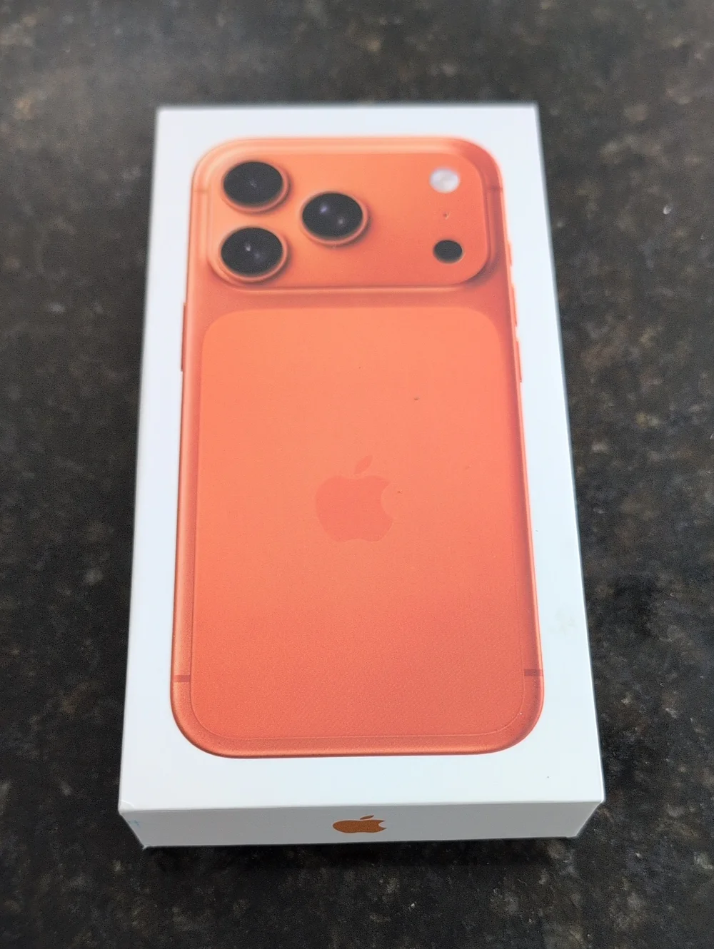 Apple iPhone 17 Pro Max Orange - EMPTY BOX ONLY